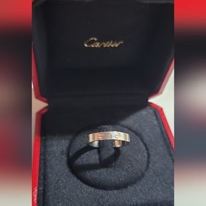 🎉🎊Cartier Love Ring White Gold🎊🎉